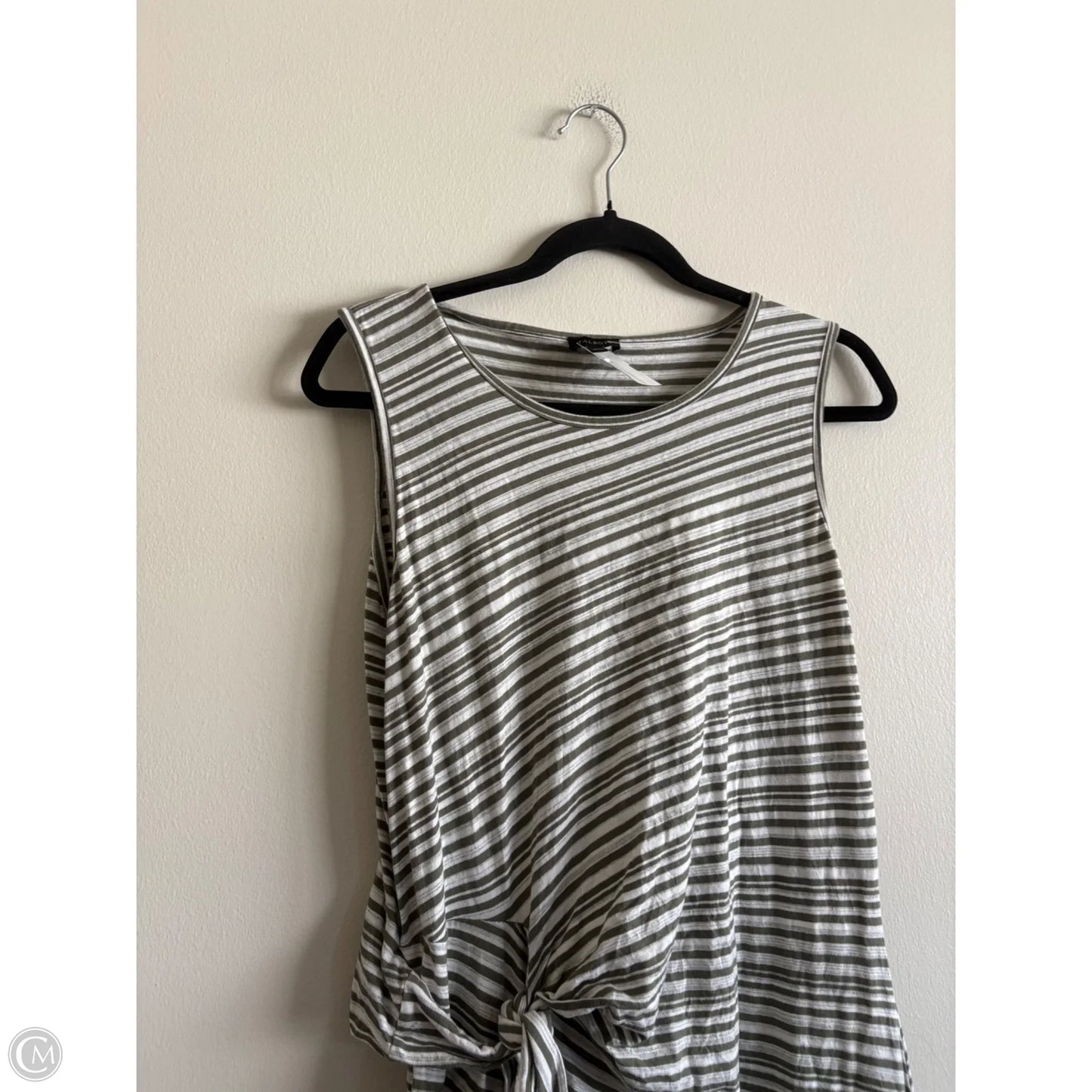 Dress Casual Midi By Talbots In Green, Size: L