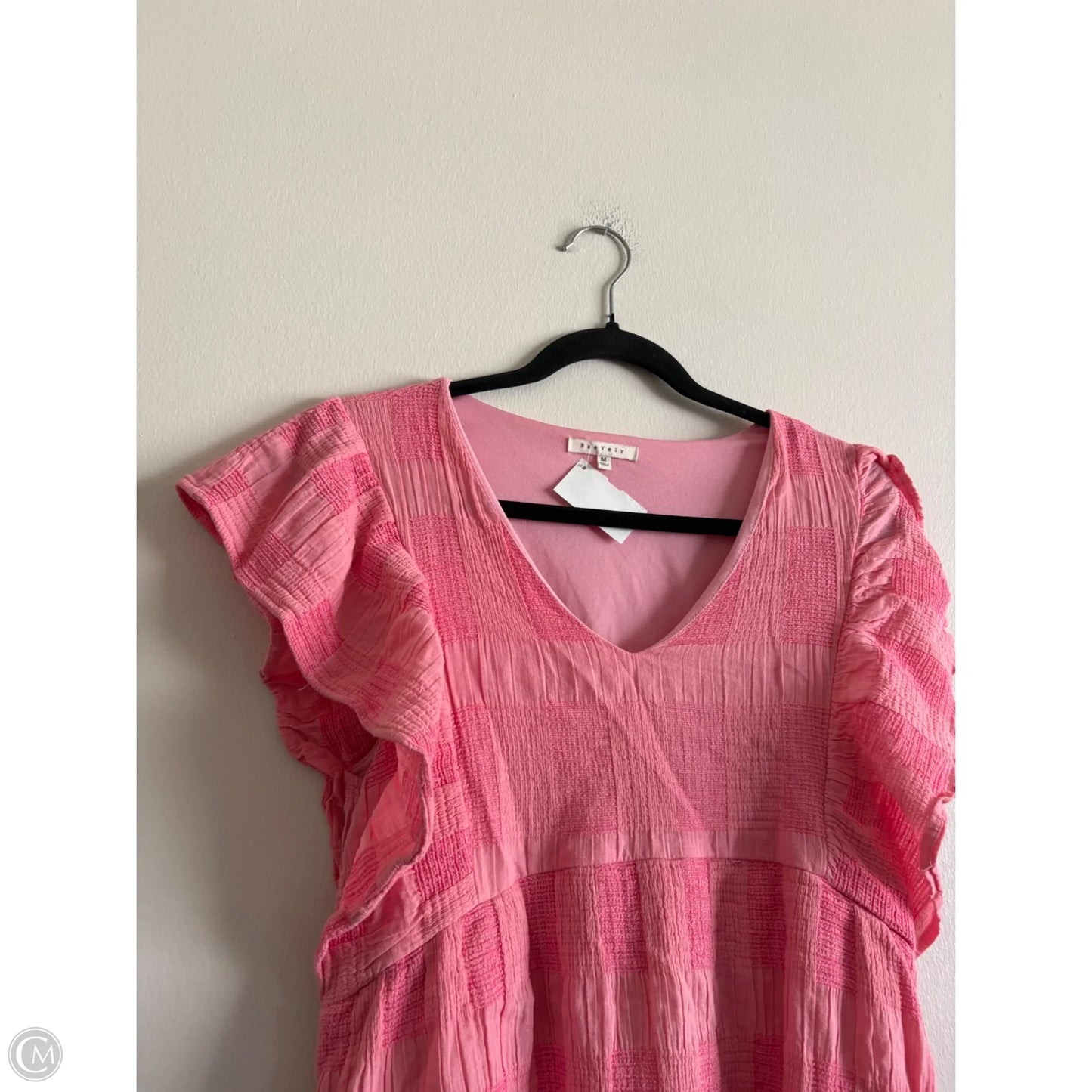 Dress Casual Short By Baevely In Pink, Size: M