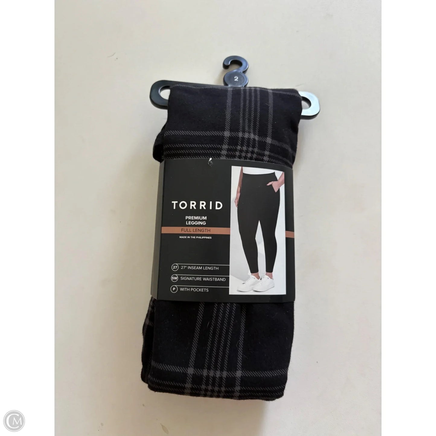 Pants Leggings By Torrid In Plaid Pattern, Size: 2x