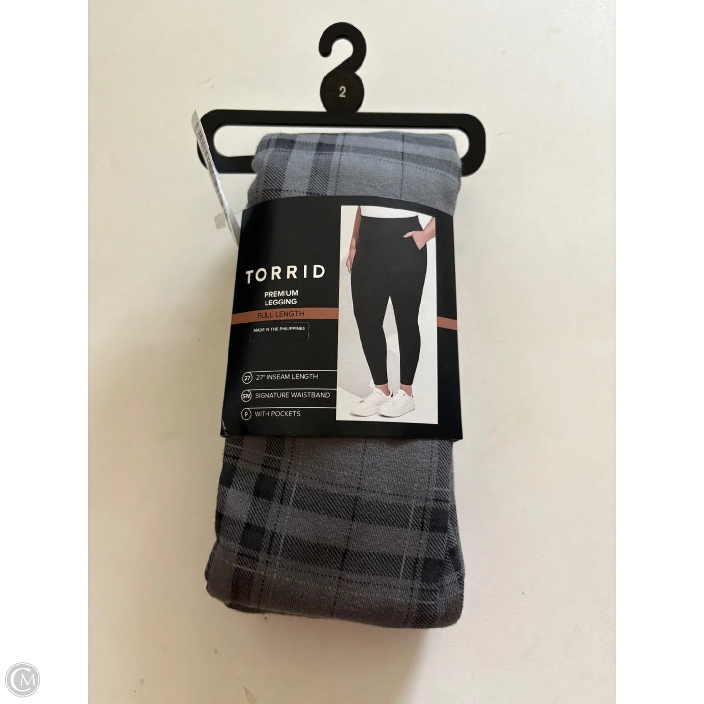 Pants Leggings By Torrid In Plaid Pattern, Size: 2x