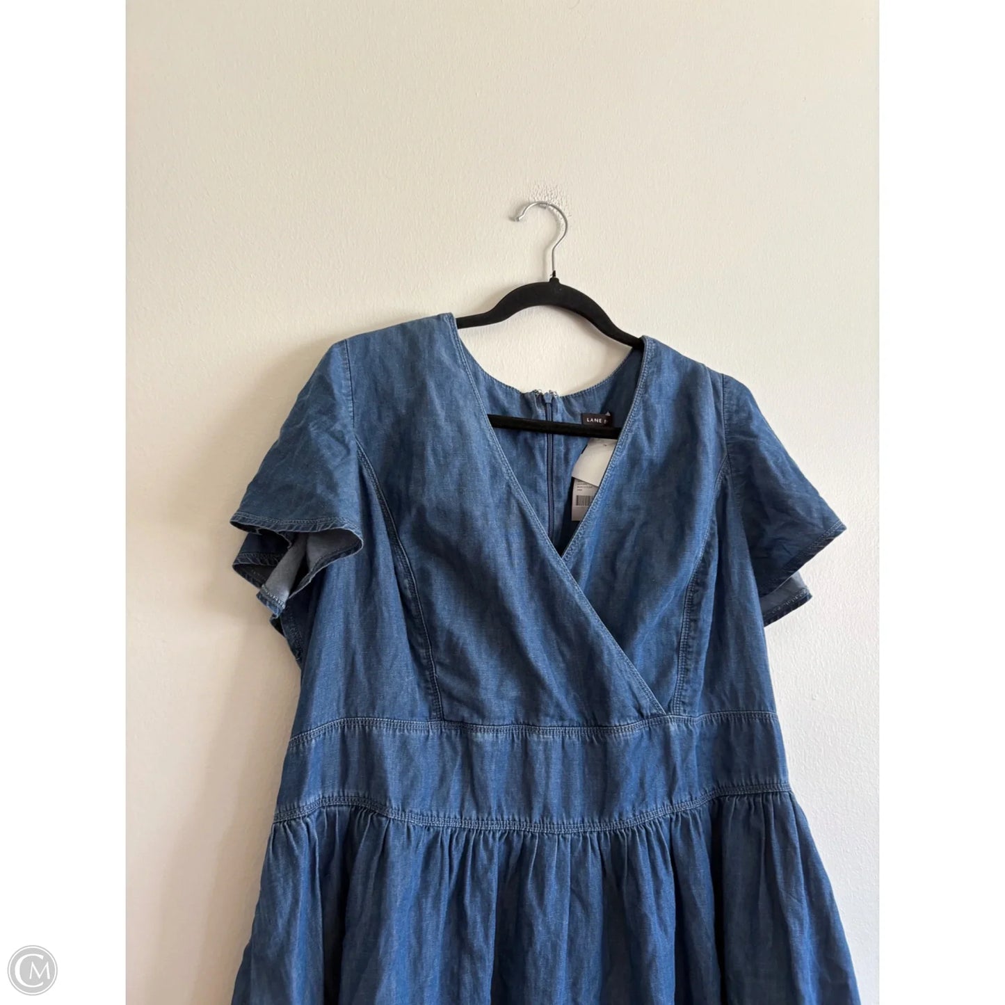 Dress Casual Short By Lane Bryant In Blue, Size: 20