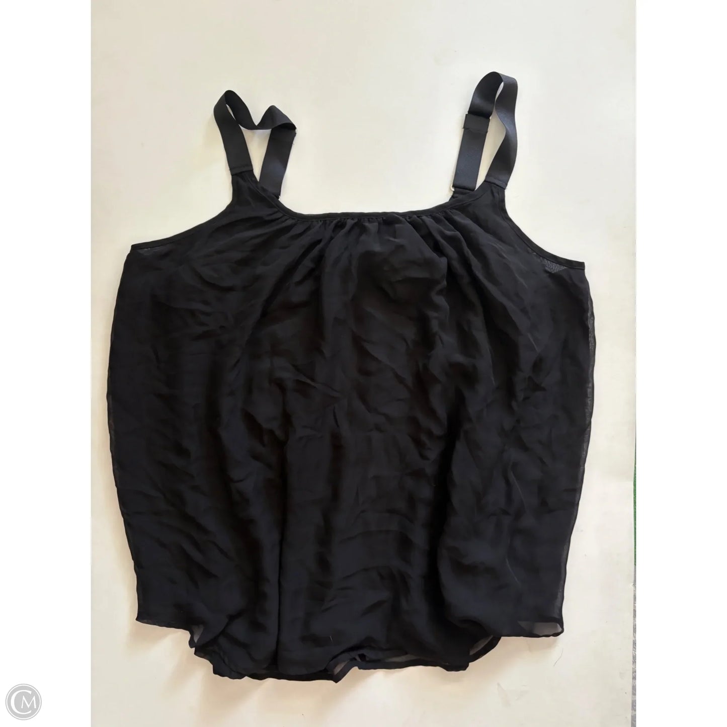 Top Sleeveless By Lane Bryant In Black, Size: 20