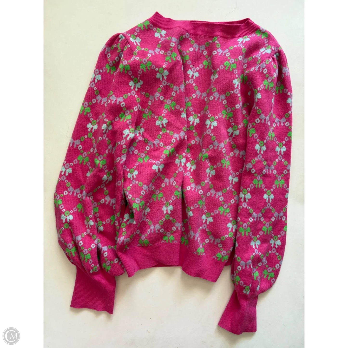 Sweater By ALDEN ADAIR In Pink, Size: L