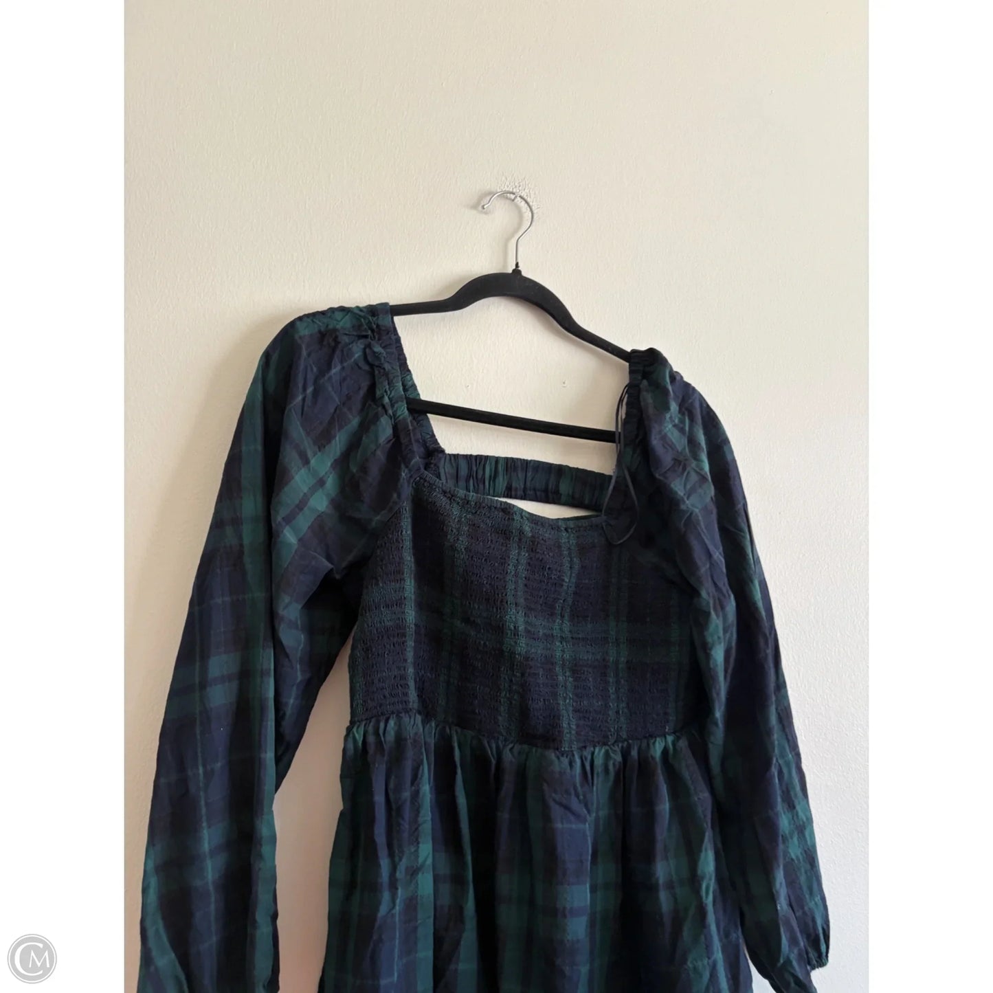 Dress Party Short By Old Navy In Plaid Pattern, Size: L