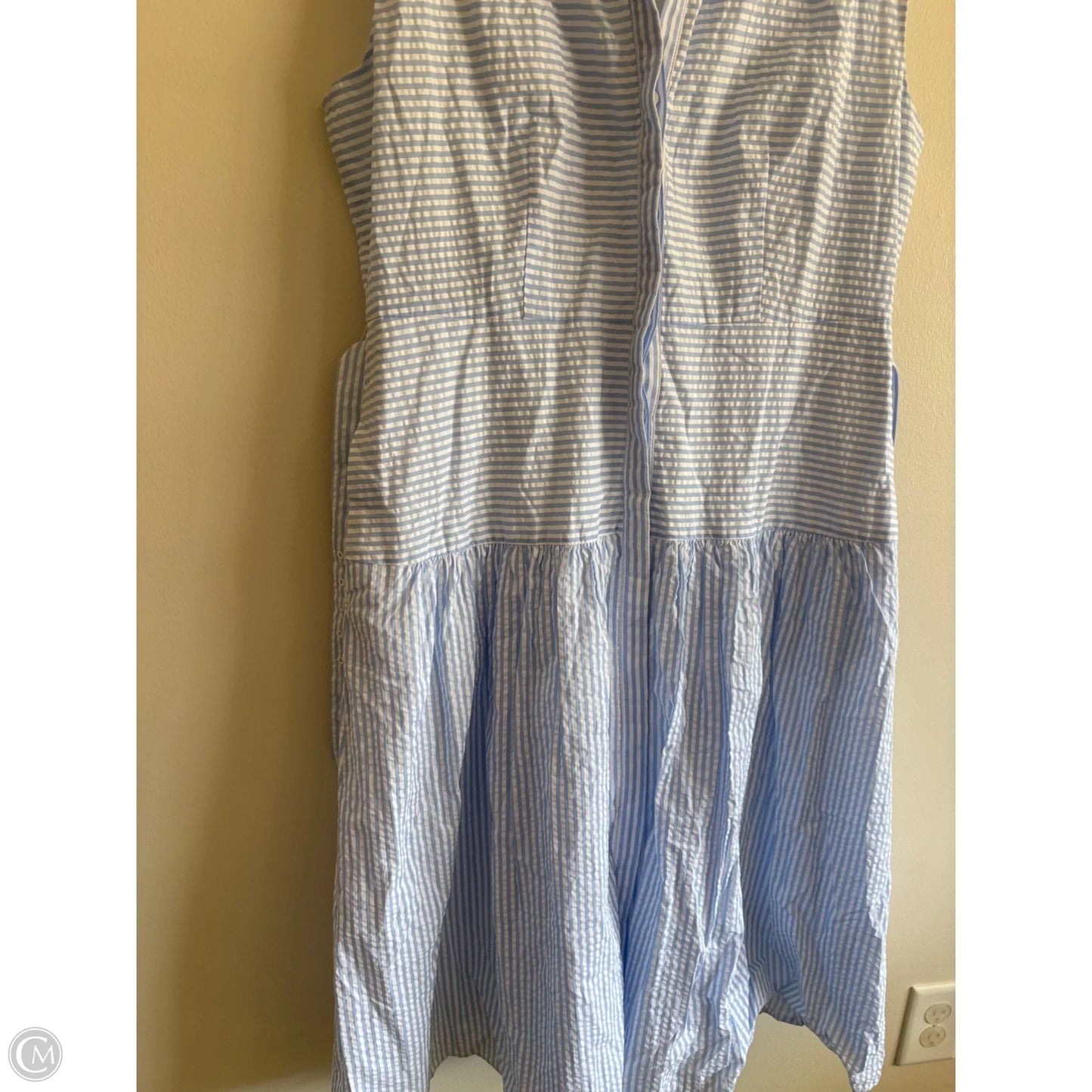 Dress Casual Maxi By Talbots In Blue, Size: 16