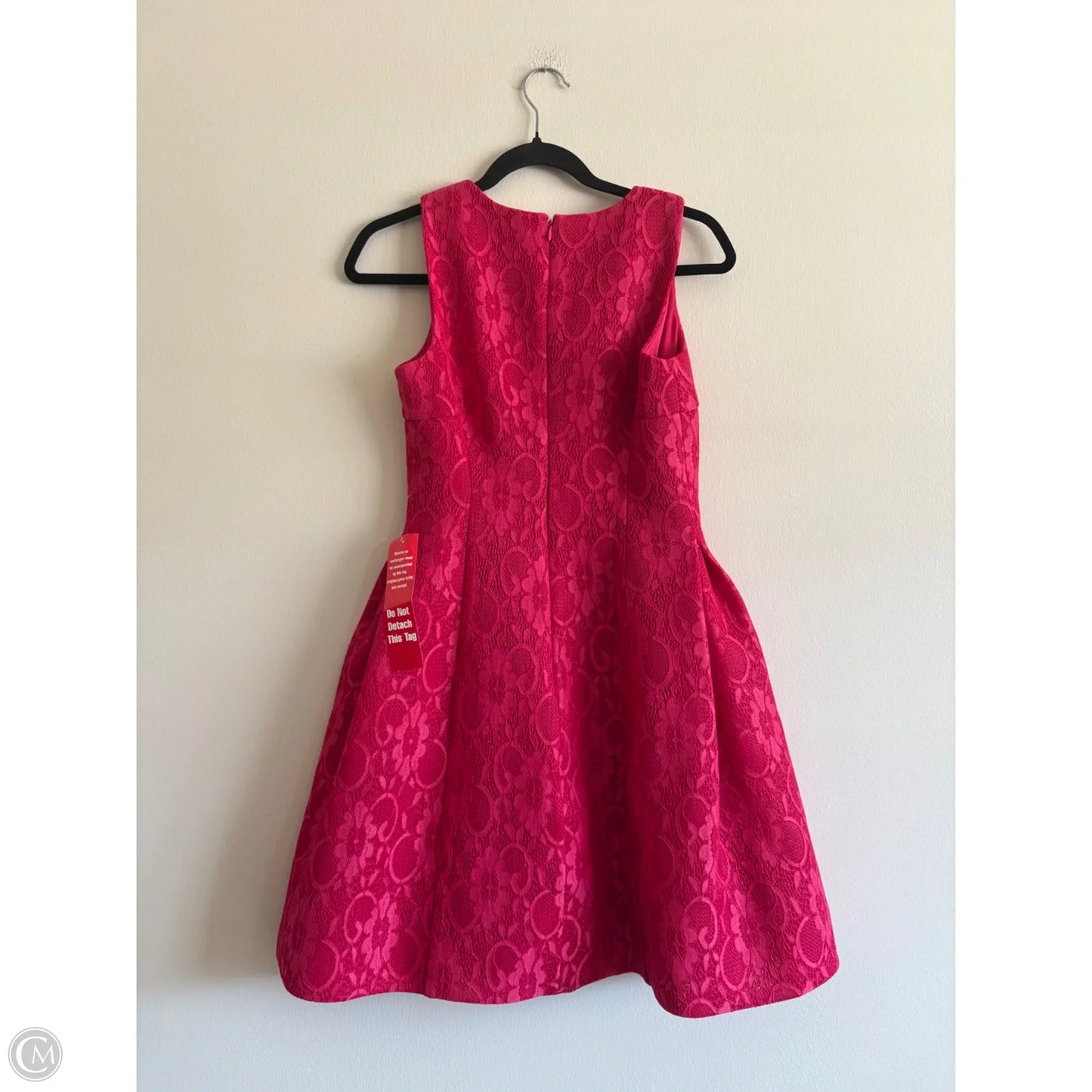 Dress Party Midi By Calvin Klein In Pink, Size: 4