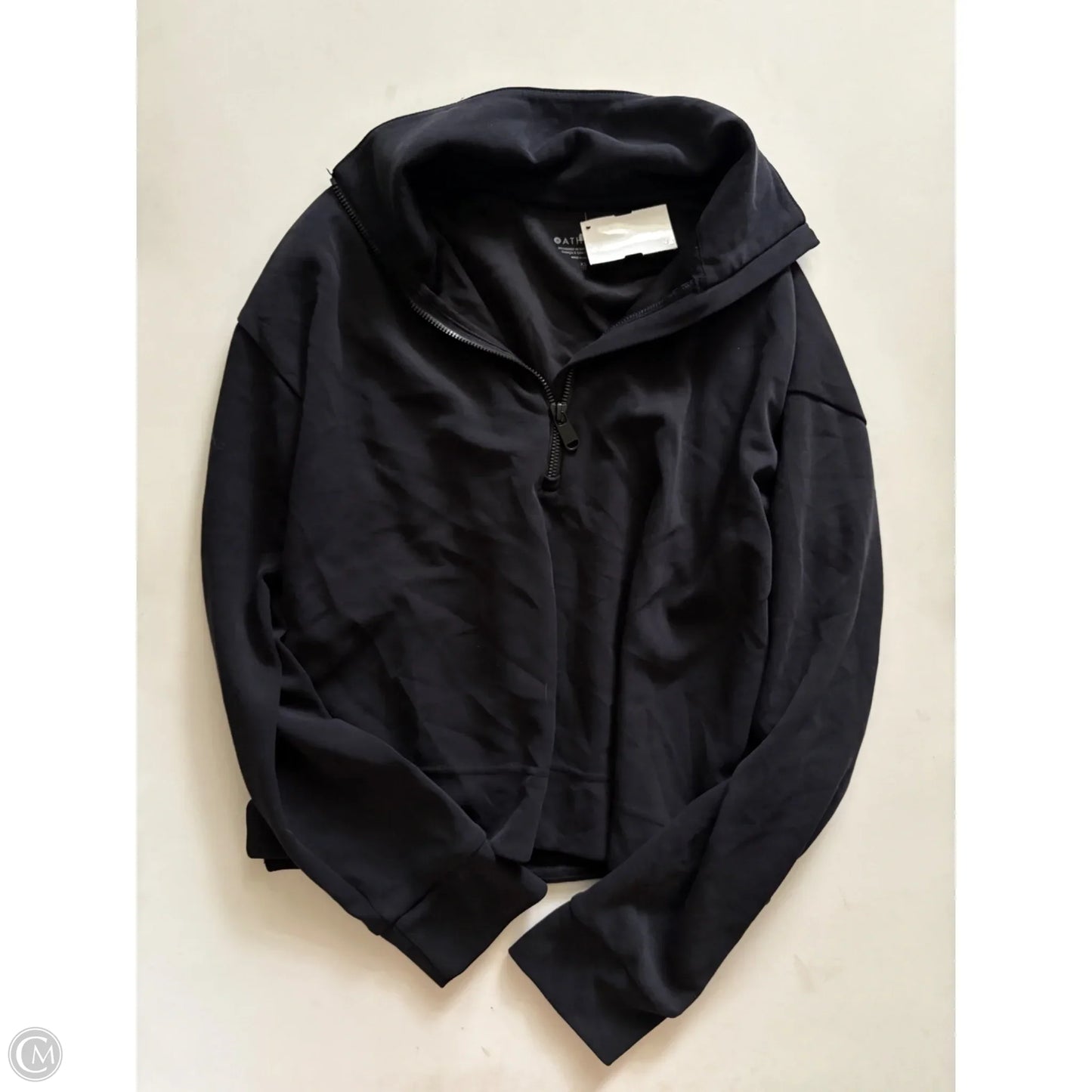 Athletic Jacket By Athleta In Black, Size: Xs