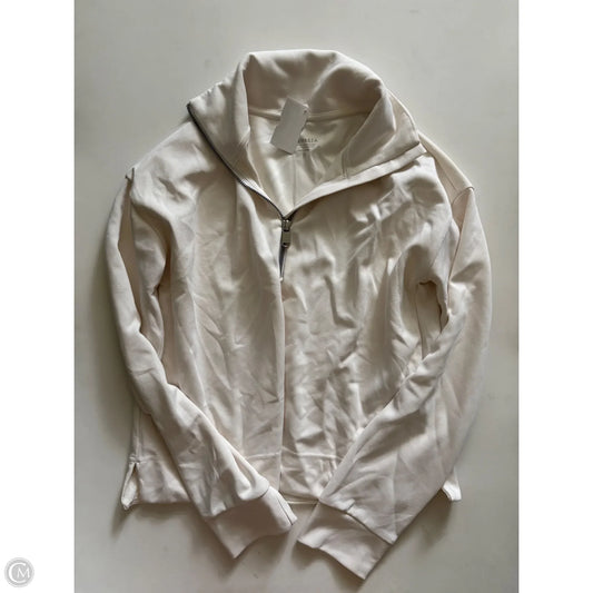 Athletic Jacket By Athleta In Cream, Size: Xs