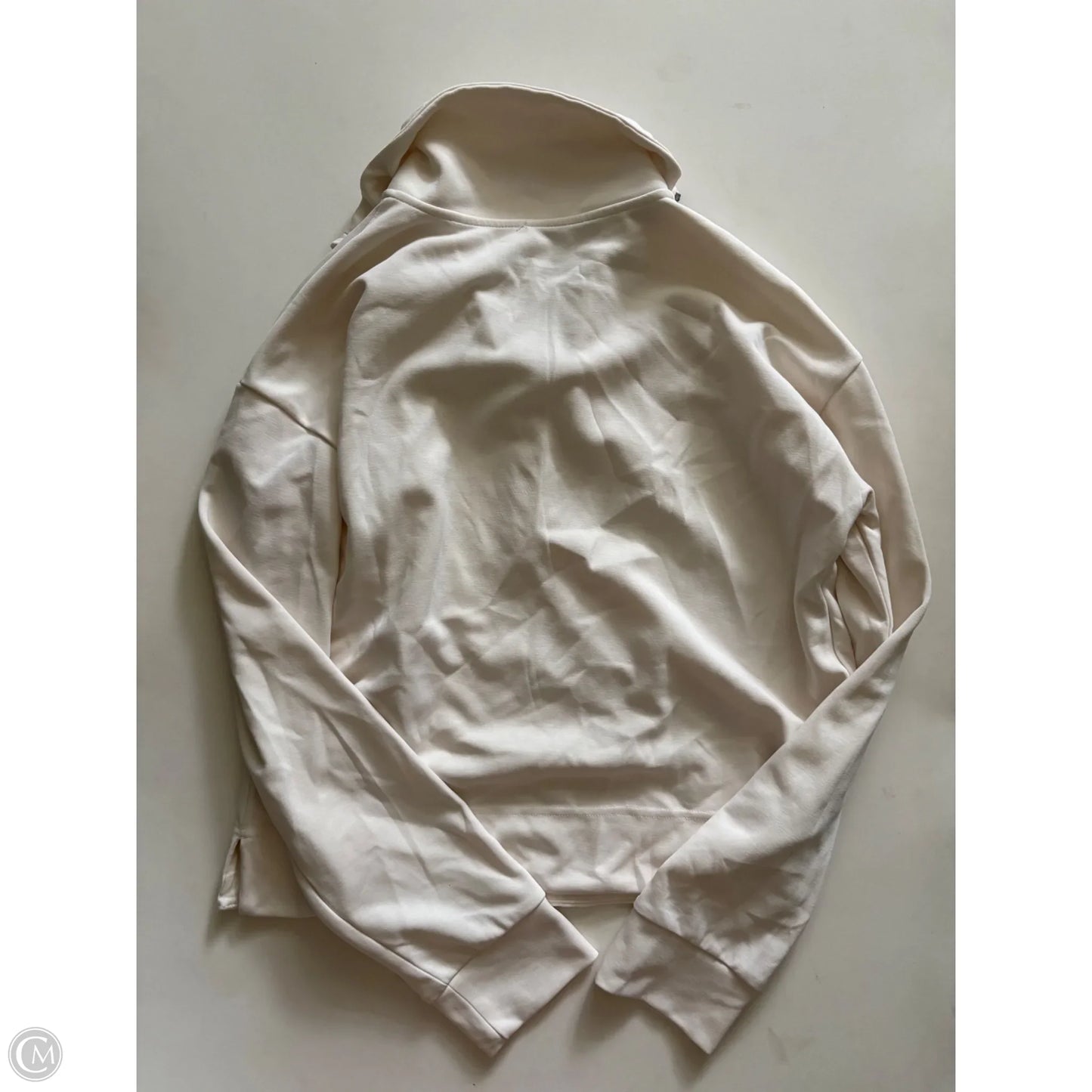 Athletic Jacket By Athleta In Cream, Size: Xs