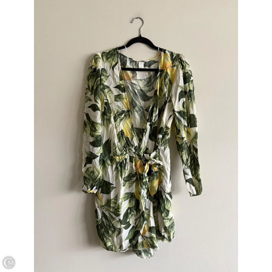 Romper By H&m In Green, Size: 12