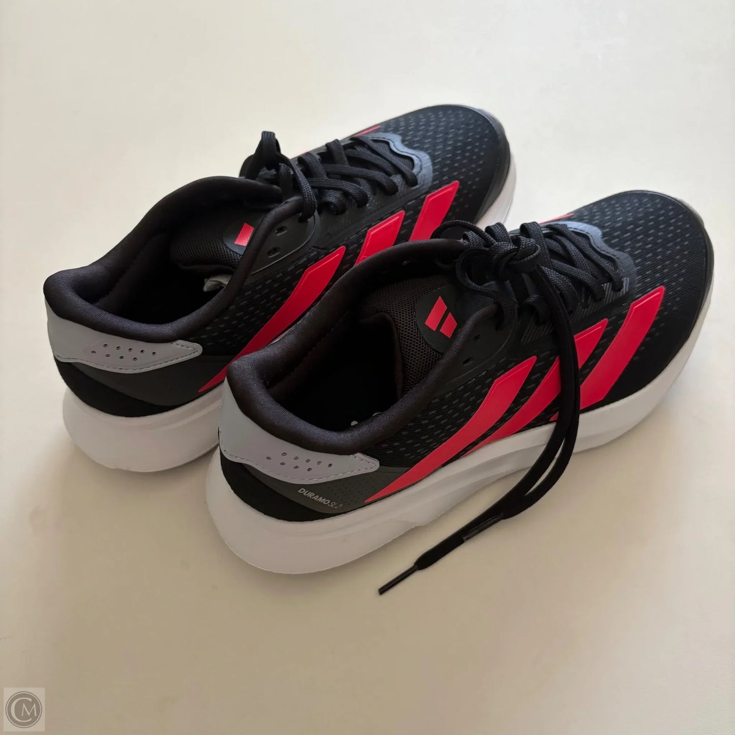 Shoes Athletic By Adidas In Black & Red, Size: 7.5