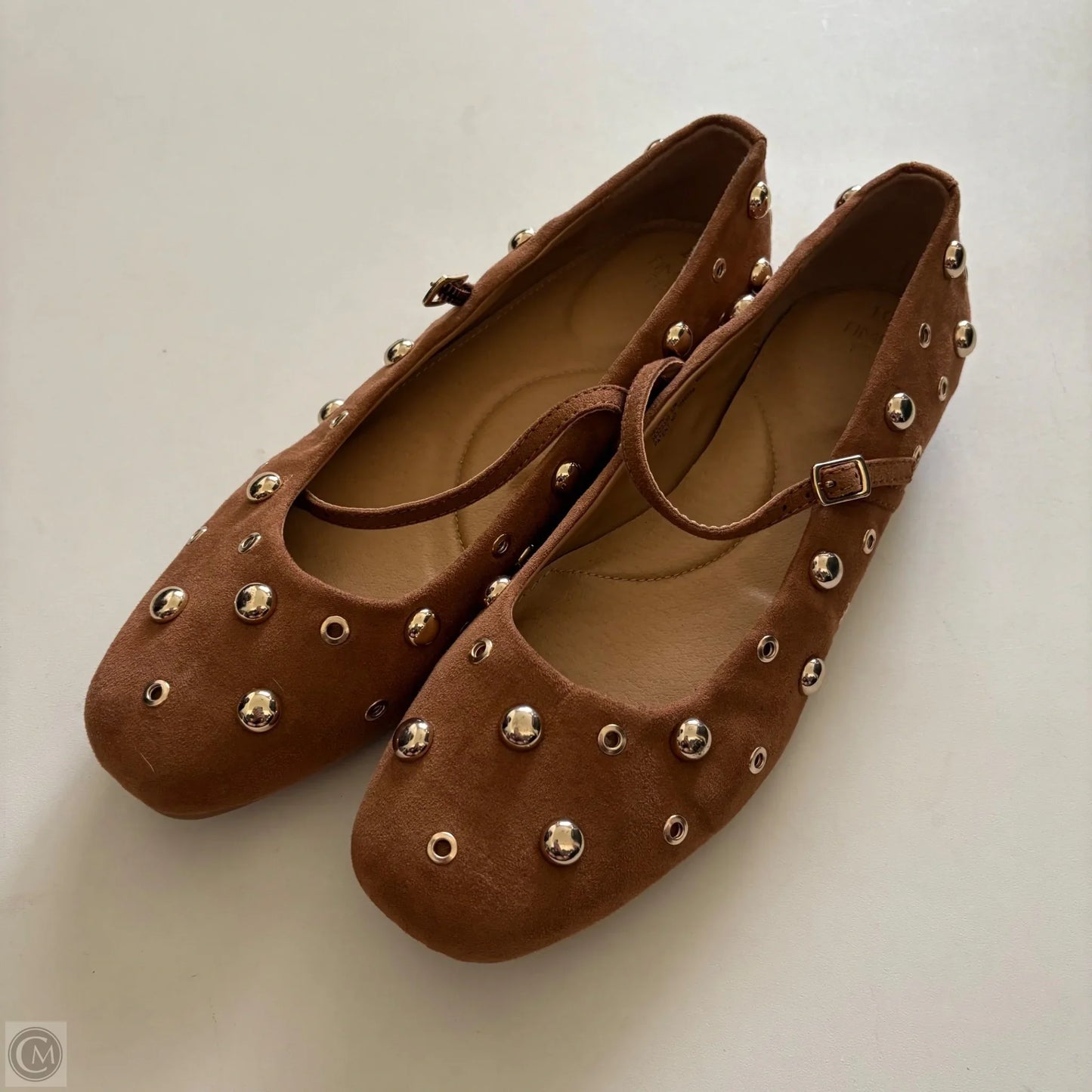 Shoes Flats By Time And Tru In Tan, Size: 10