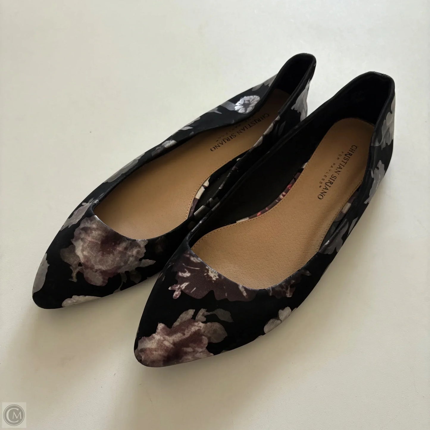 Shoes Flats By Christian Siriano In Floral Print, Size: 10