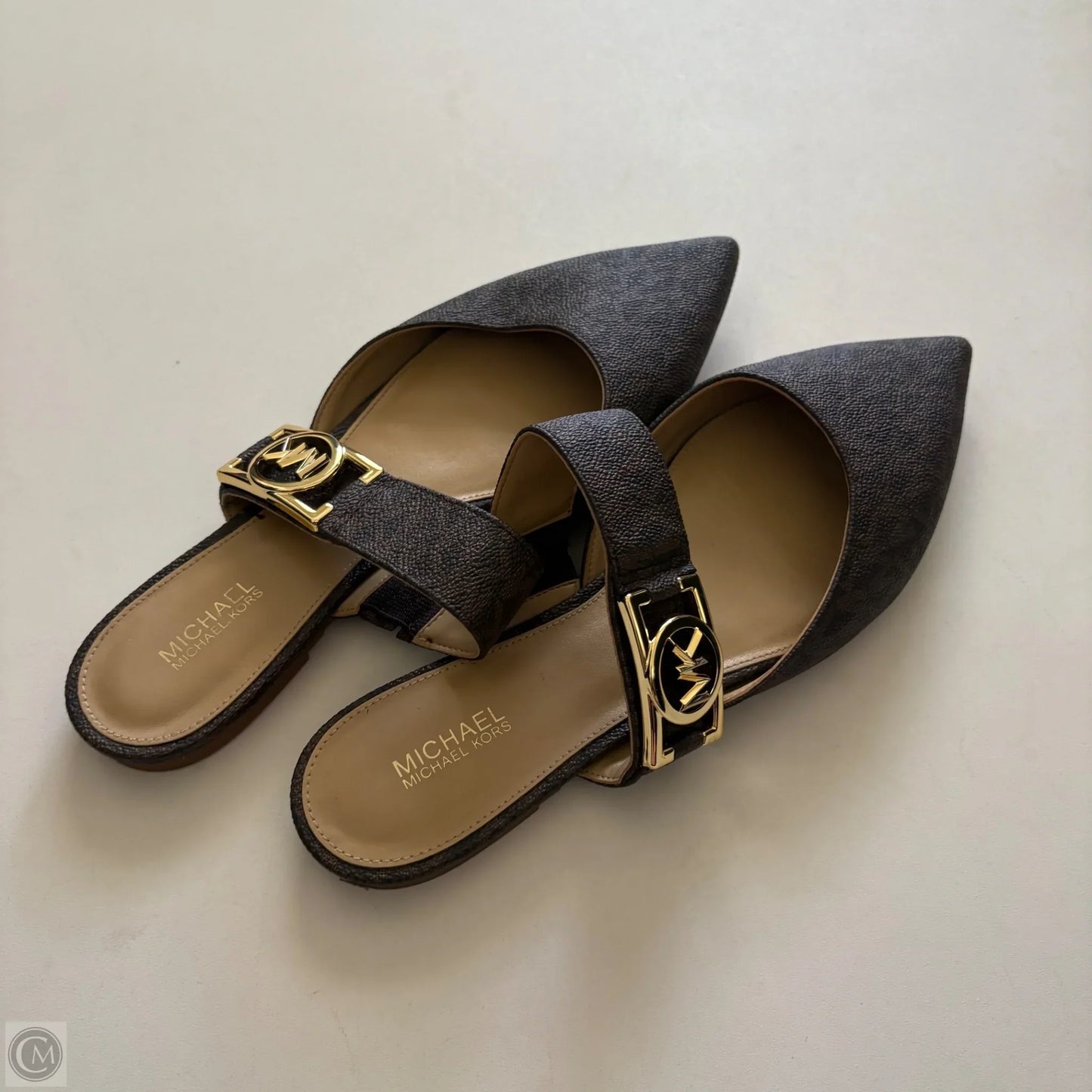Shoes Designer By Michael Kors In Brown, Size: 7.5