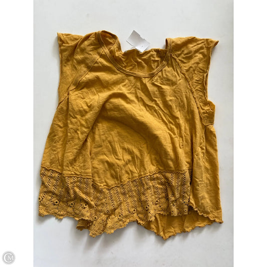 Top Sleeveless By Altard State In Yellow, Size: M