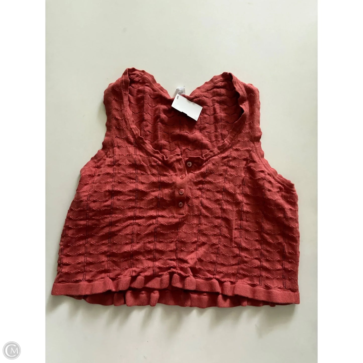 Top Sleeveless By Old Navy In Orange, Size: Xlp