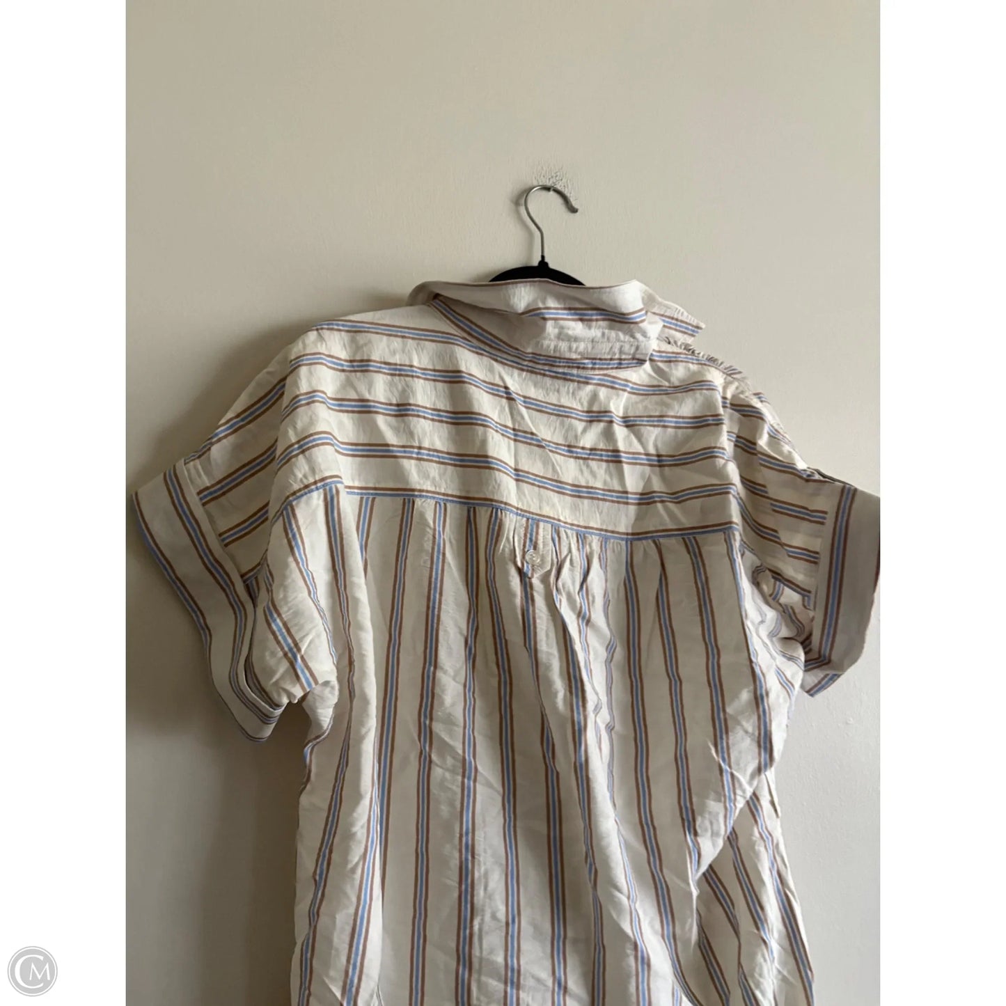 Dress Casual Short By Emma And Michele In Striped Pattern, Size: M