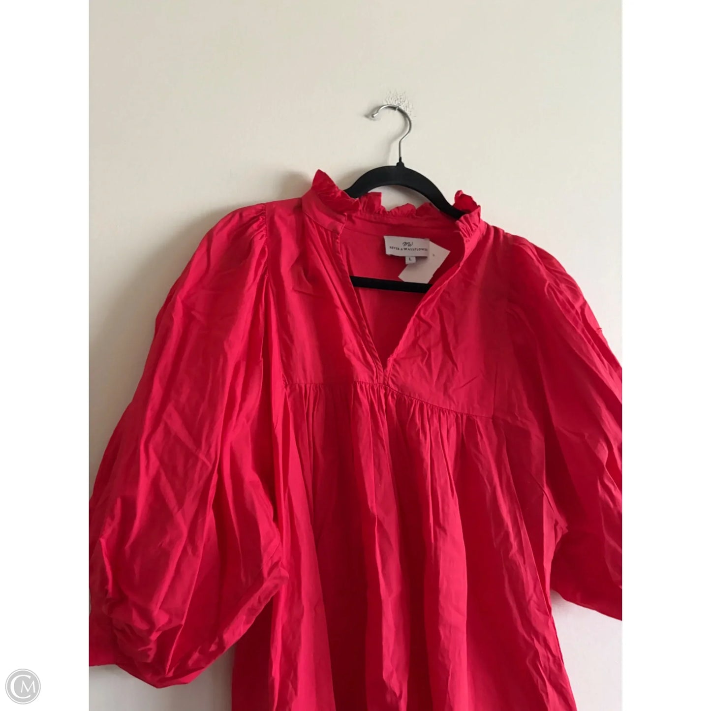 Dress Casual Short By NEVER A WALLFLOWER In Red, Size: L