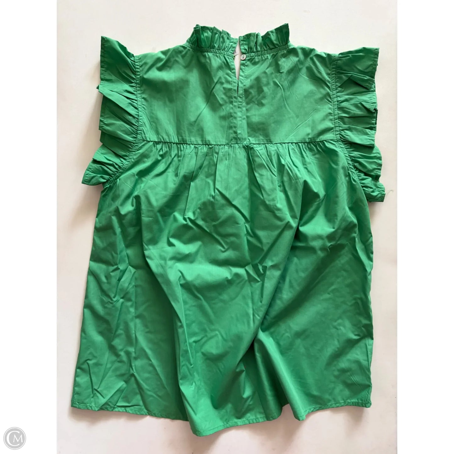 Top Short Sleeve By Jodifl In Green, Size: M