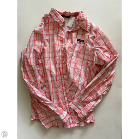 Top Long Sleeve By Columbia In Orange, Size: L