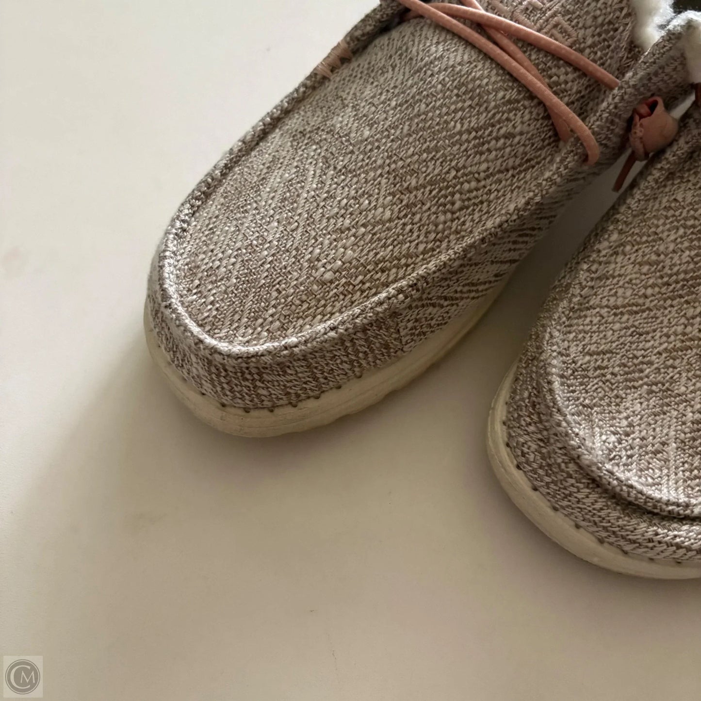 Shoes Sneakers By Hey Dude In Beige, Size: 8