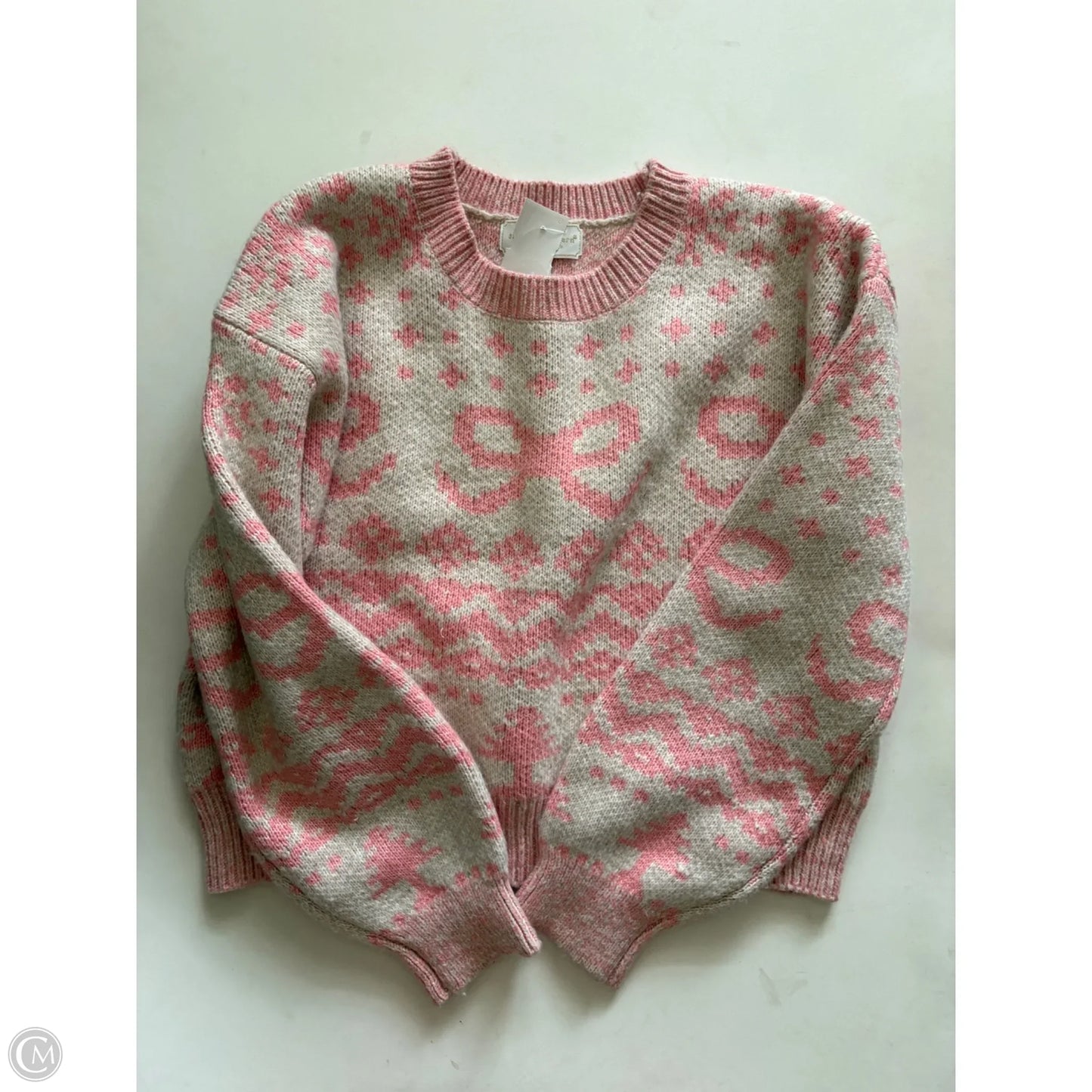 Sweater By Simply Southern In Pink, Size: S