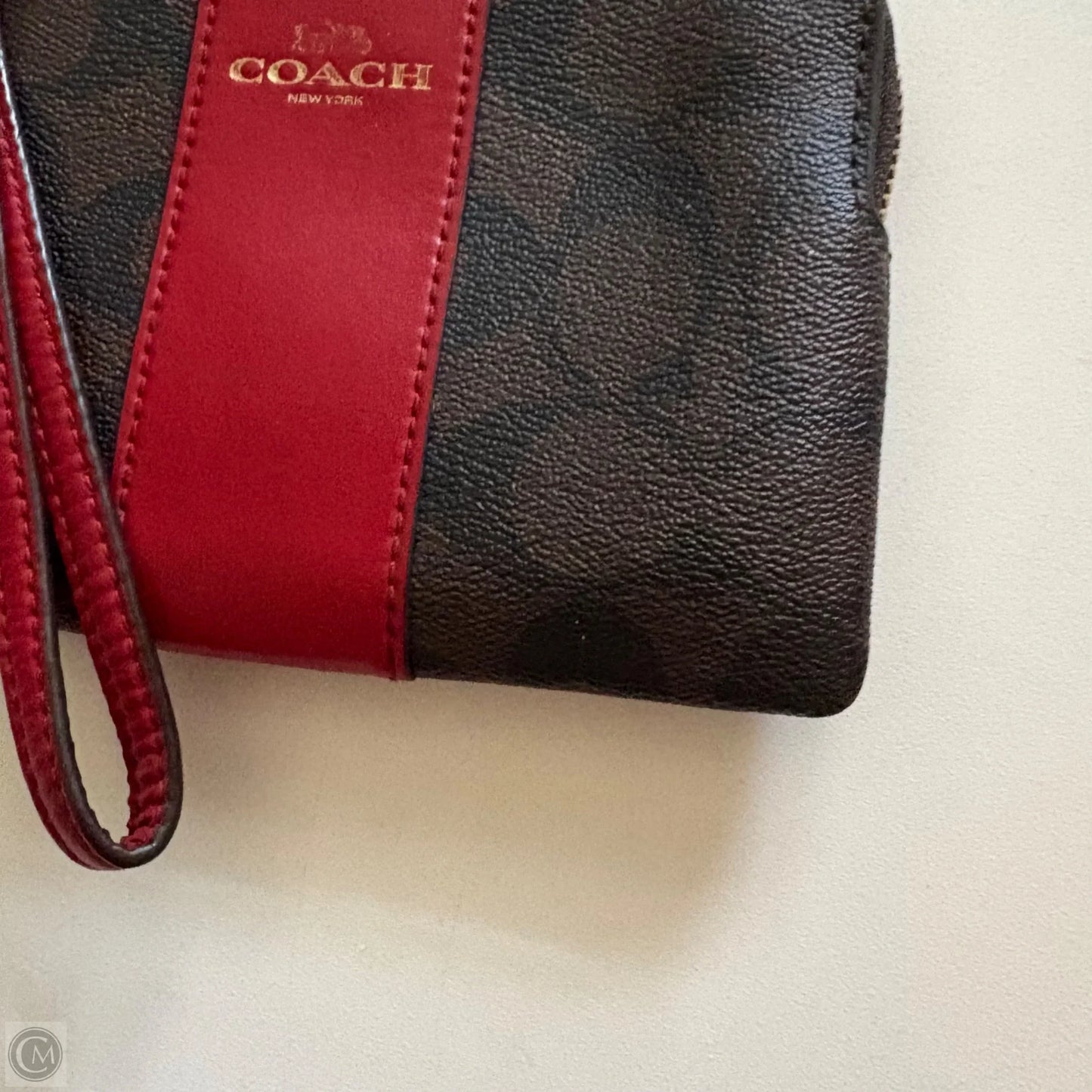 Wristlet Designer By Coach, Size: Small