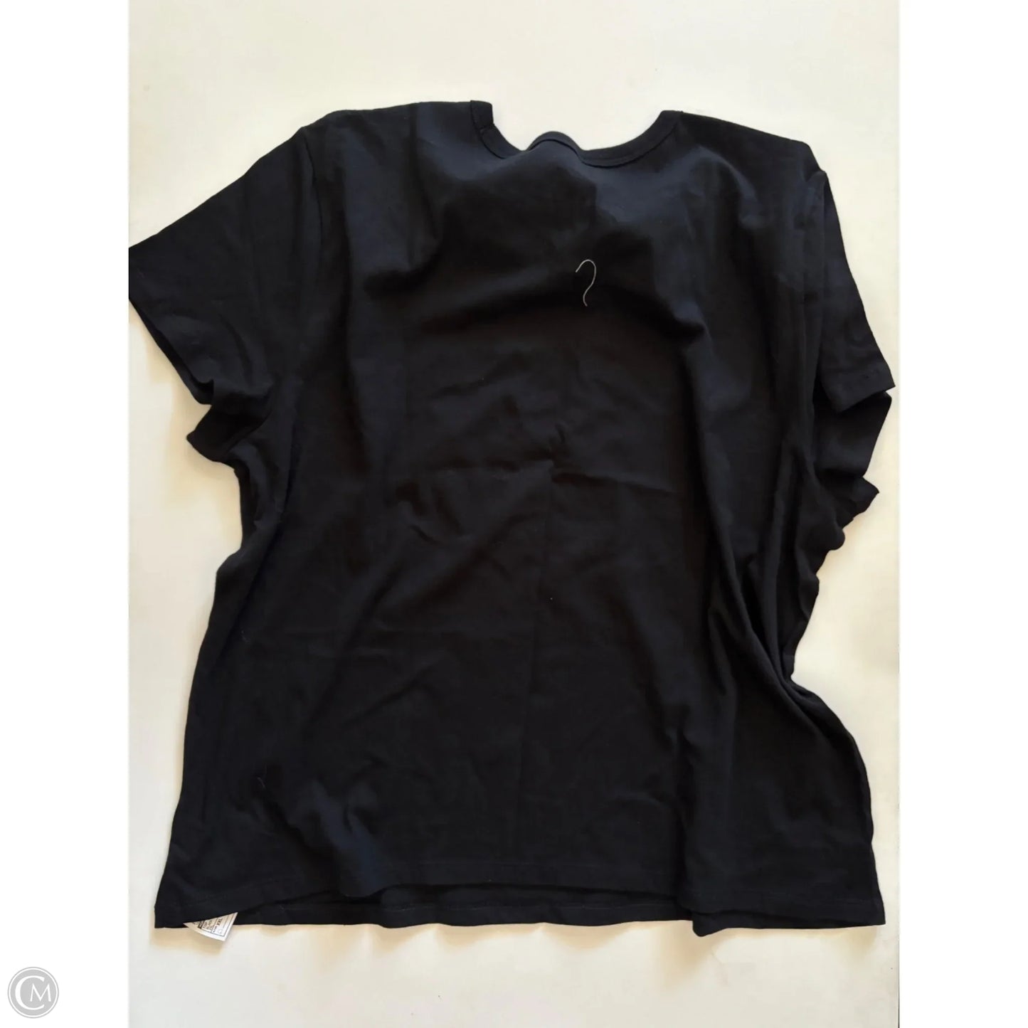 Top Short Sleeve By Gap In Black, Size: Xxl