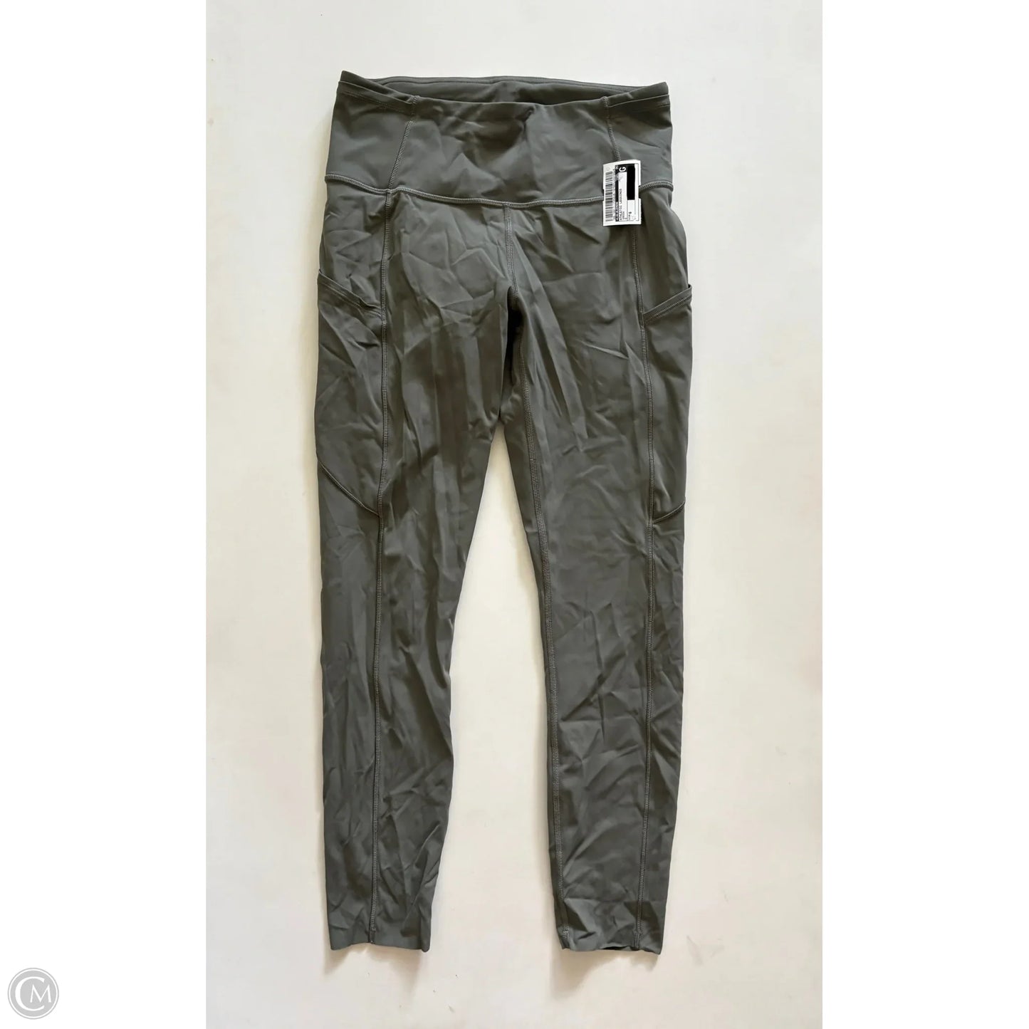 Athletic Leggings By Lululemon In Green, Size: 6