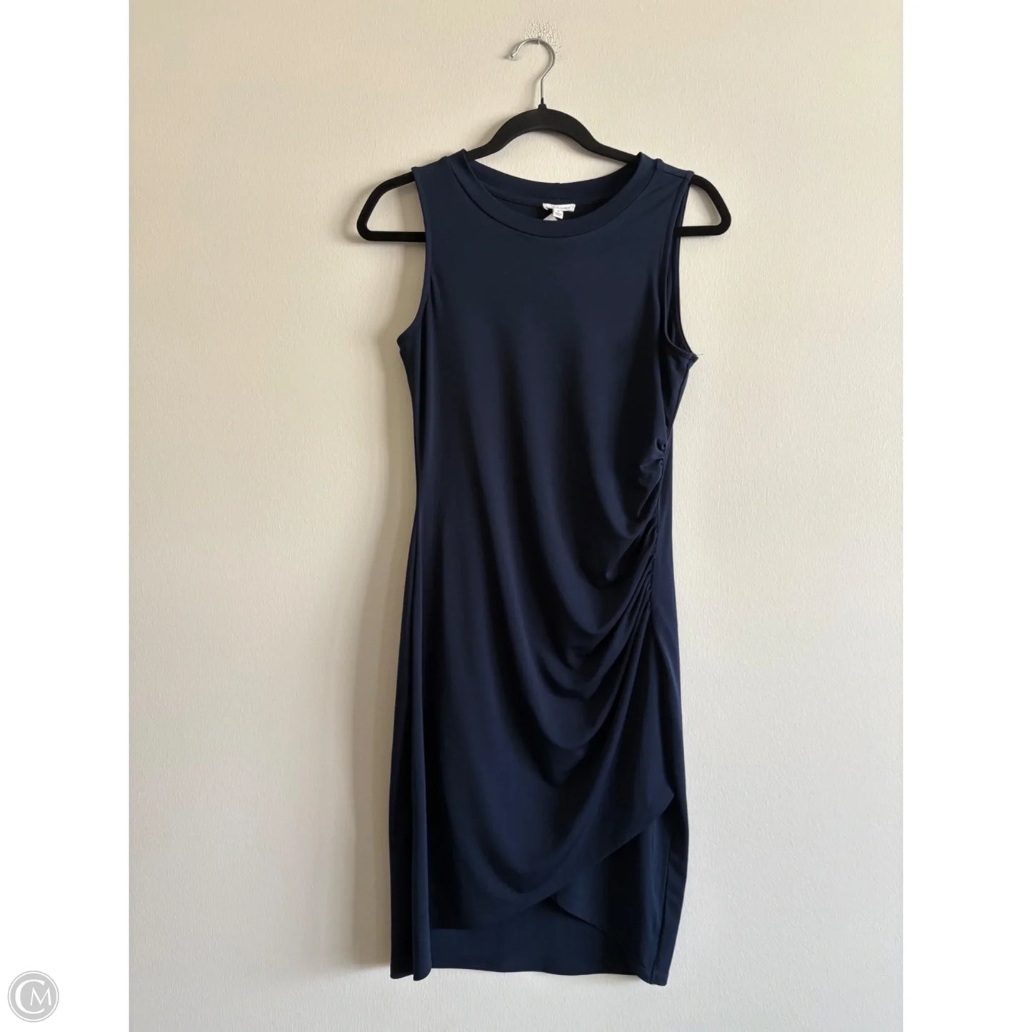 Dress Casual Midi By olivia grey In Navy, Size: S
