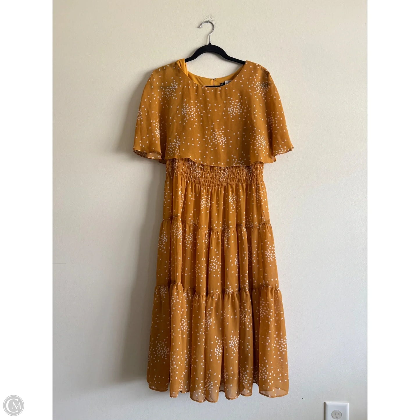 Dress Party Midi By maison tara In Polkadot Pattern, Size: 14