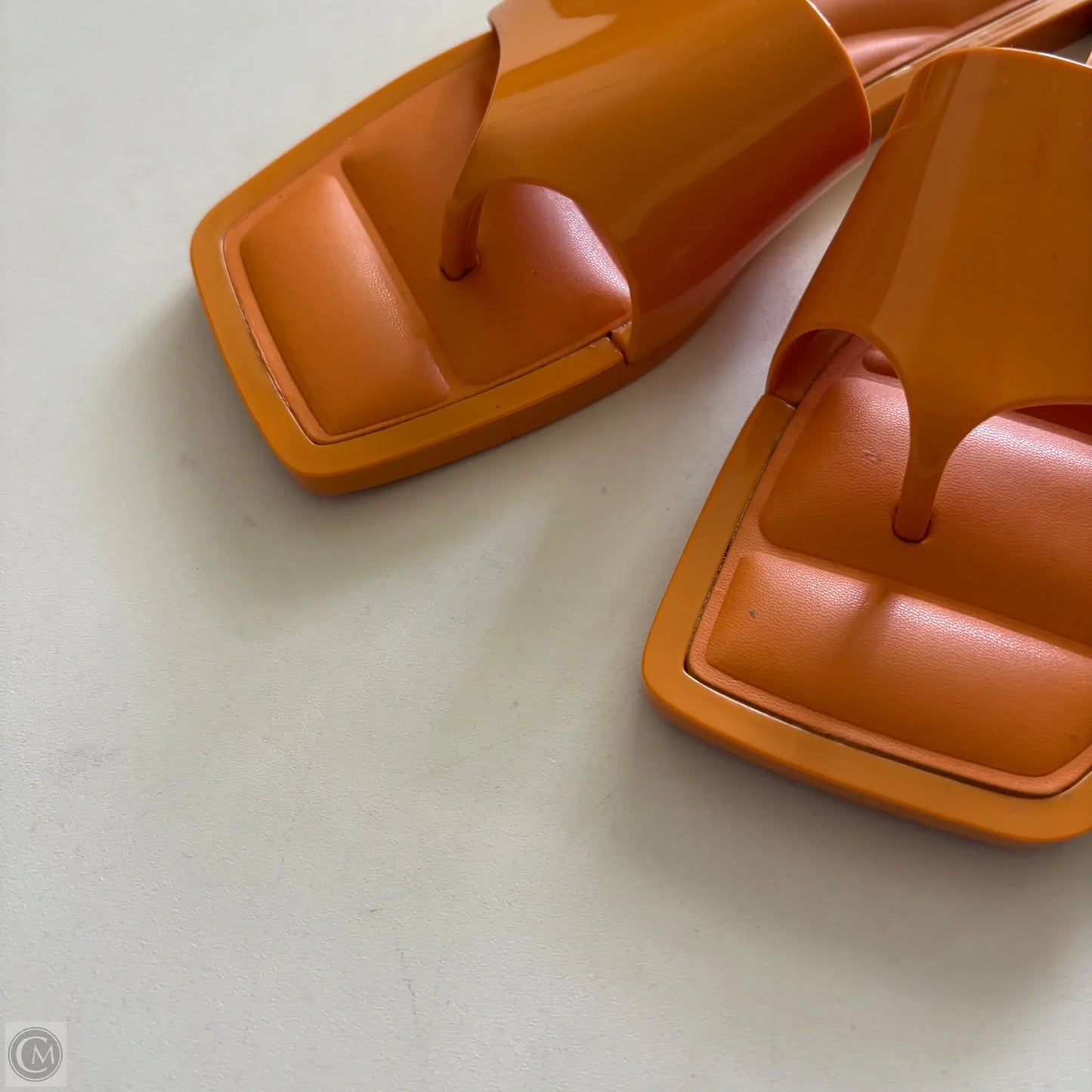Sandals Flats By Franco Sarto In Orange, Size: 5