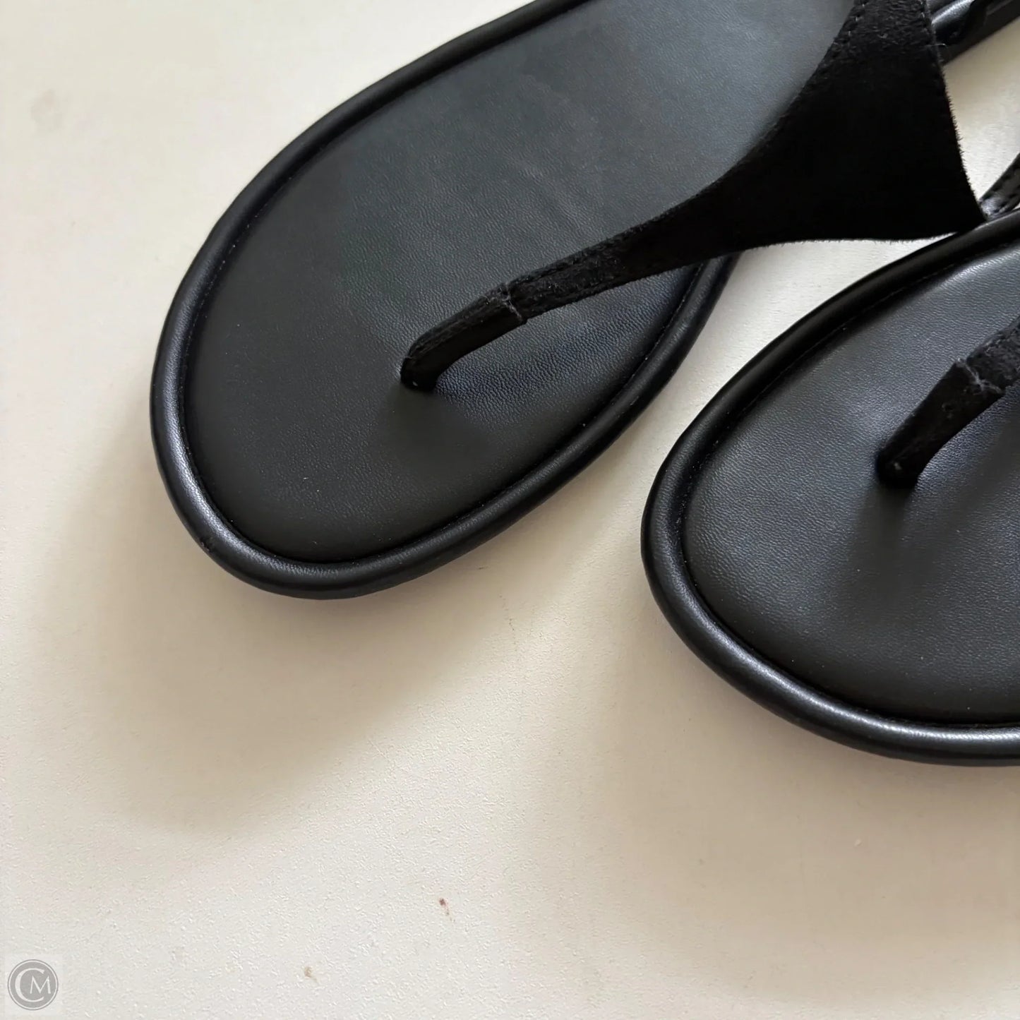 Sandals Flip Flops By H&m In Black, Size: 9
