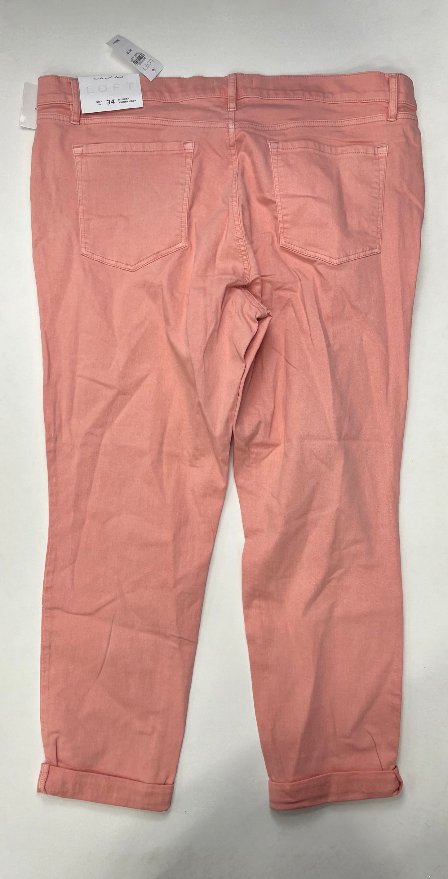 Peach Pants Loft, Size 18