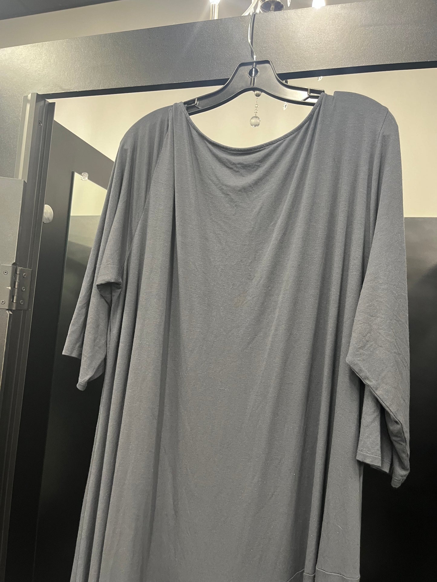 Grey Dress Casual Maxi Eileen Fisher, Size 3x