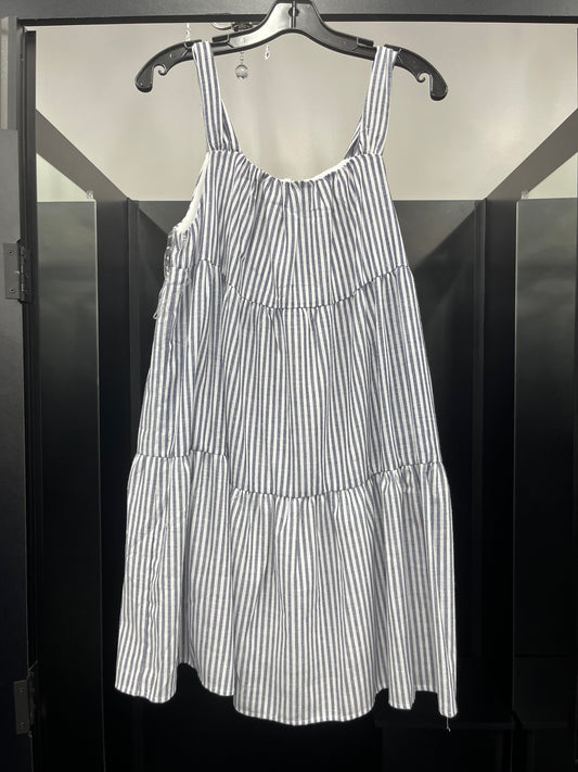 Striped Dress Casual Short Andree By Unit, Size S
