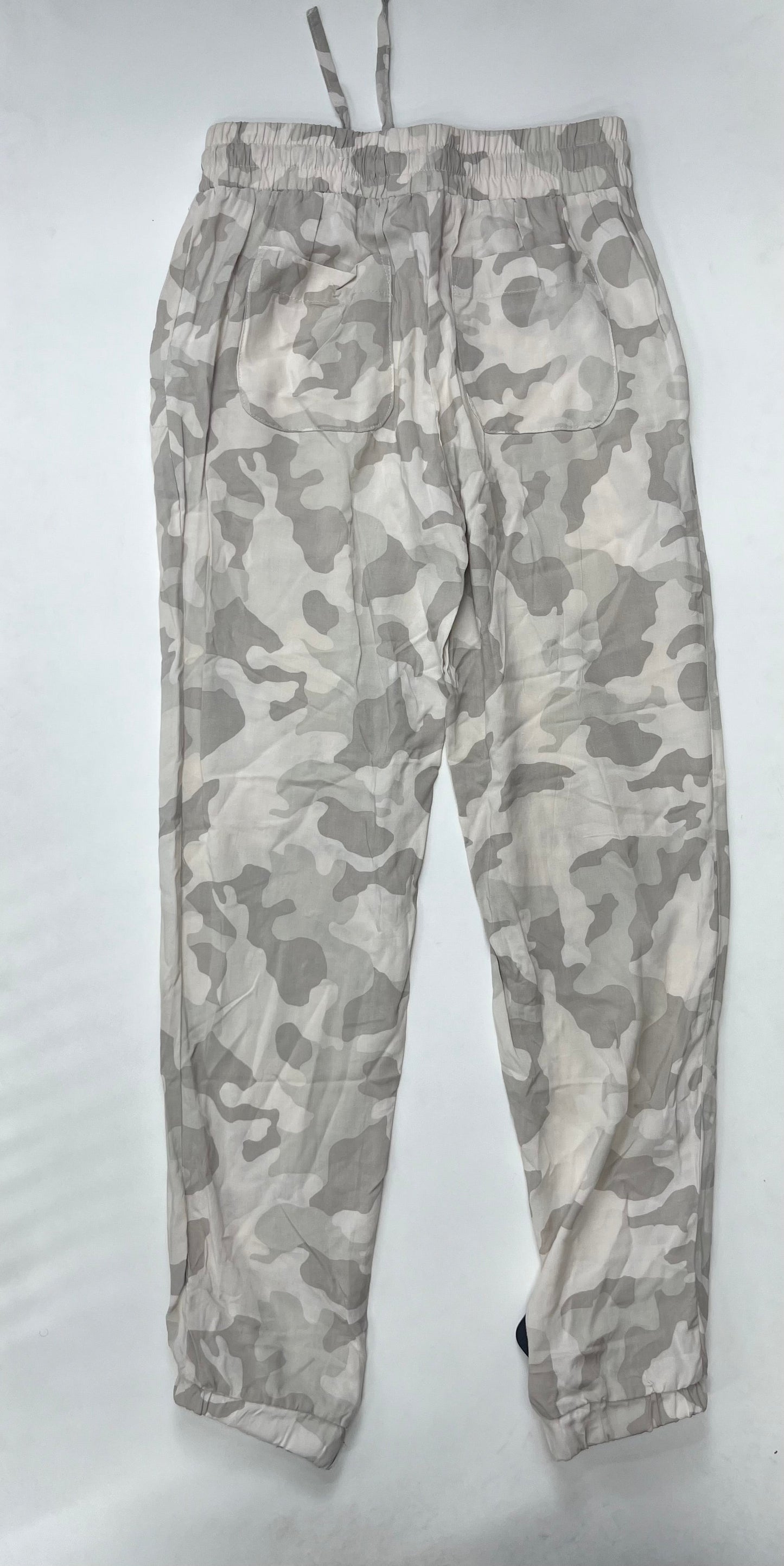 Camoflauge Pants Ankle Pink Rose, Size S