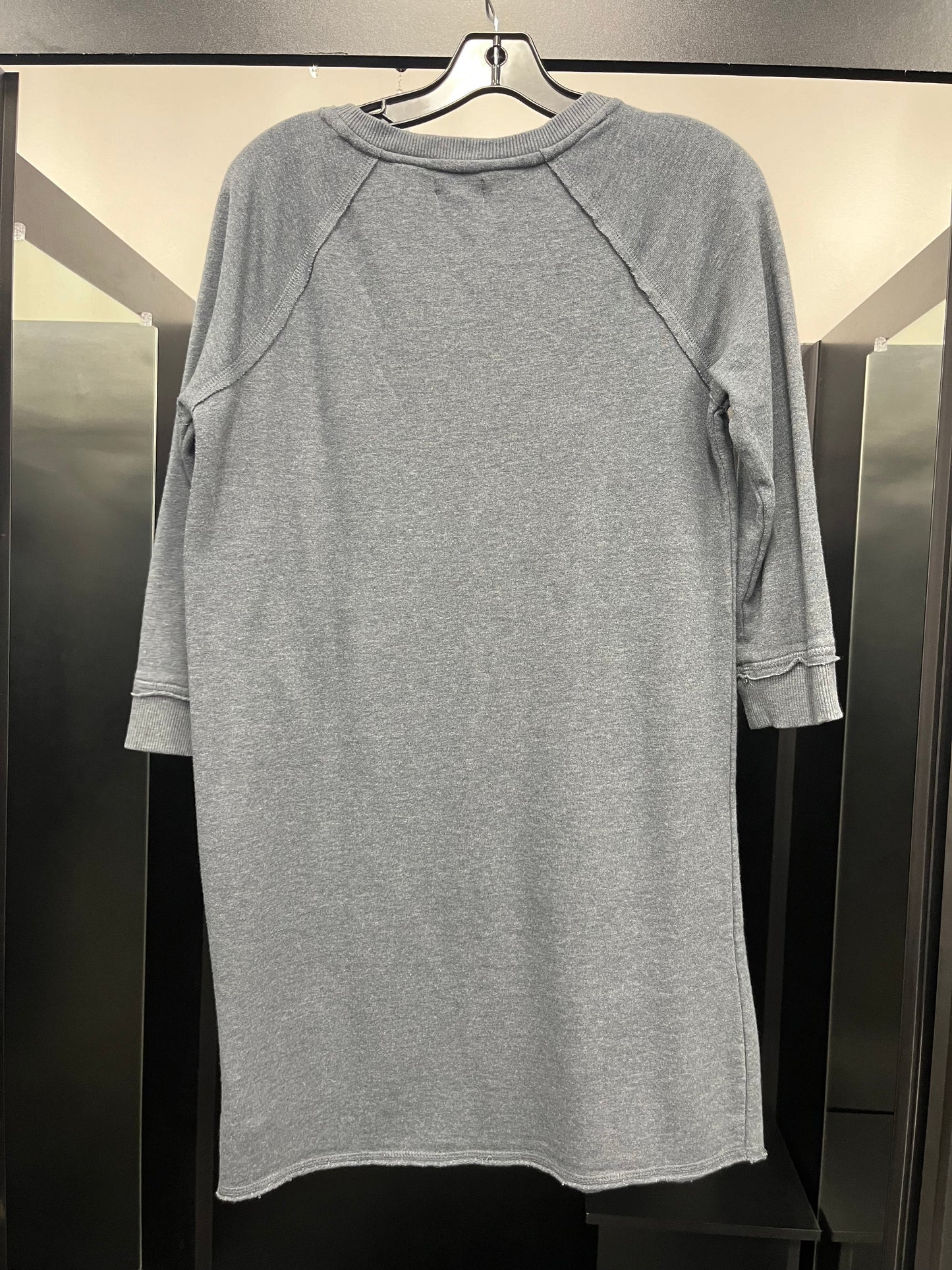 Grey Dress Casual Midi True Craft, Size S