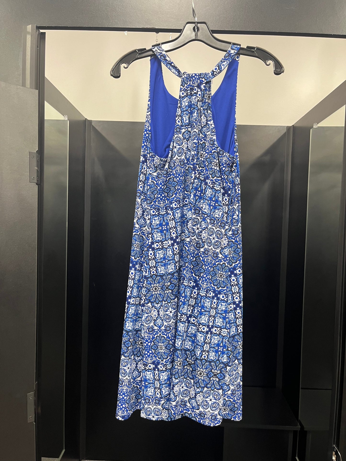 Blue Dress Casual Midi Cupio, Size M