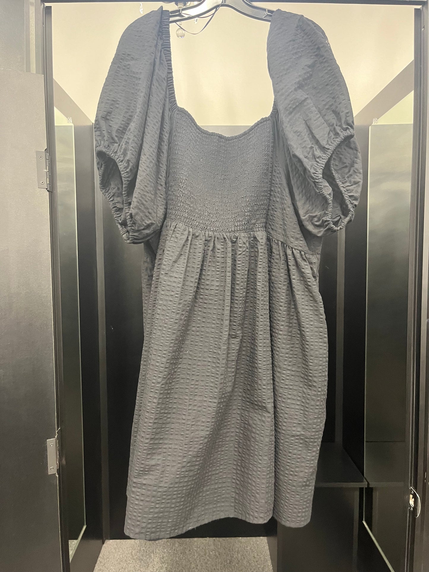 Black Dress Casual Midi Old Navy, Size 4x