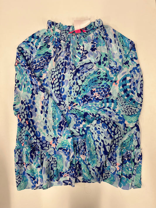 Blouse Short Sleeve By Lilly Pulitzer  Size: Xxs