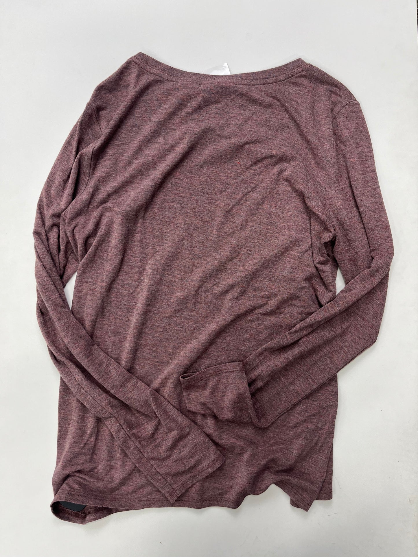 Mauve Top Long Sleeve Adrienne Vittadini, Size M