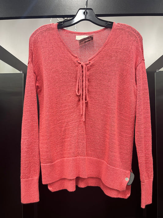 Sweater By Loft In Red, Size: S