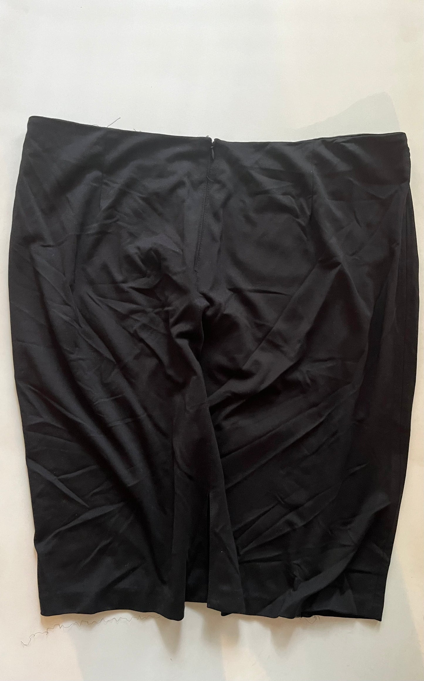 Black Skirt Midi Valerie Stevens, Size 20