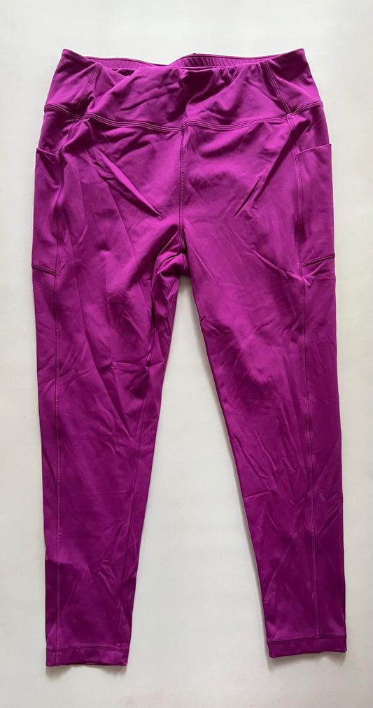 Pink Athletic Leggings Talbots, Size Xl