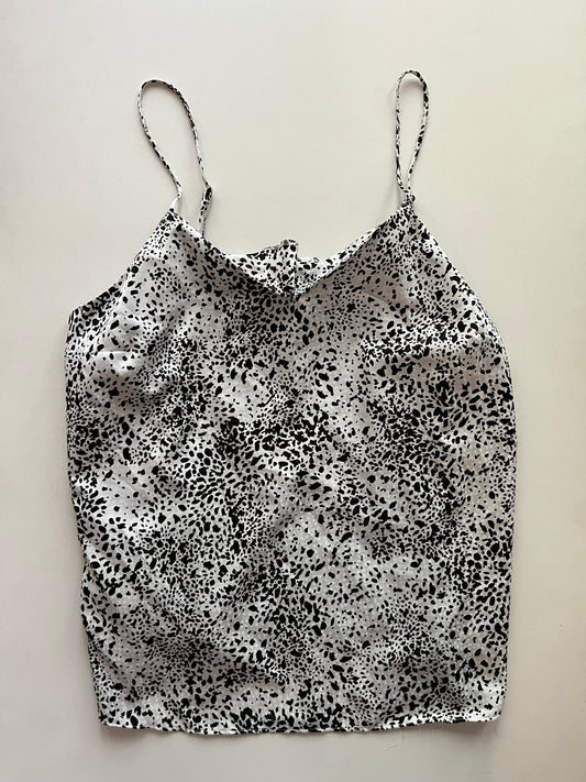 Black White Tank Top Nine West, Size L