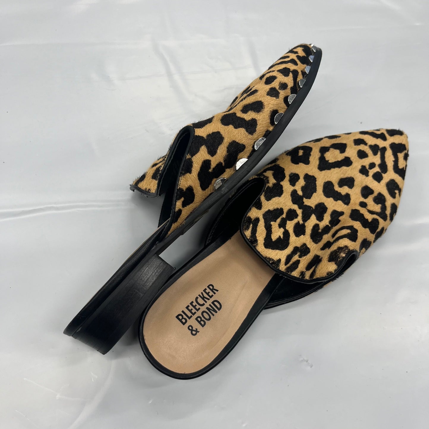 Animal Print Shoes Flats Espadrille Blecker And Bond, Size 7.5