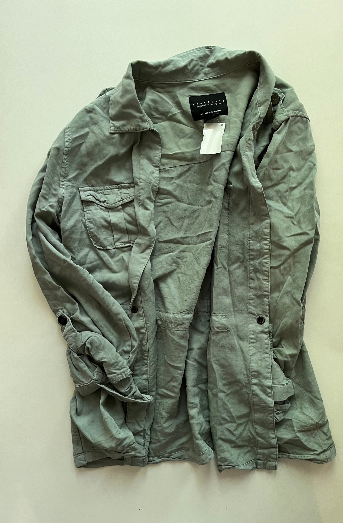 Green Jacket Moto Sanctuary, Size M