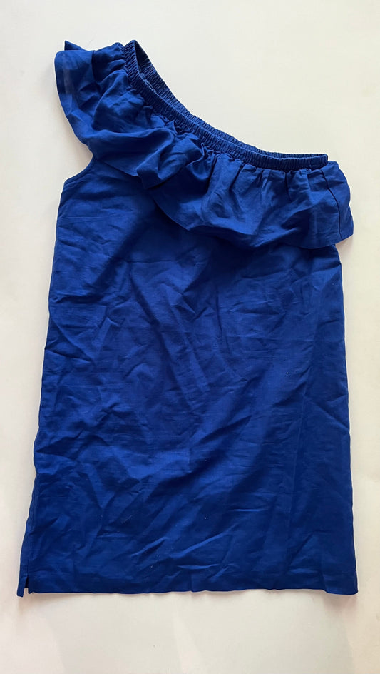 Blue Dress Casual Maxi J Crew O, Size M