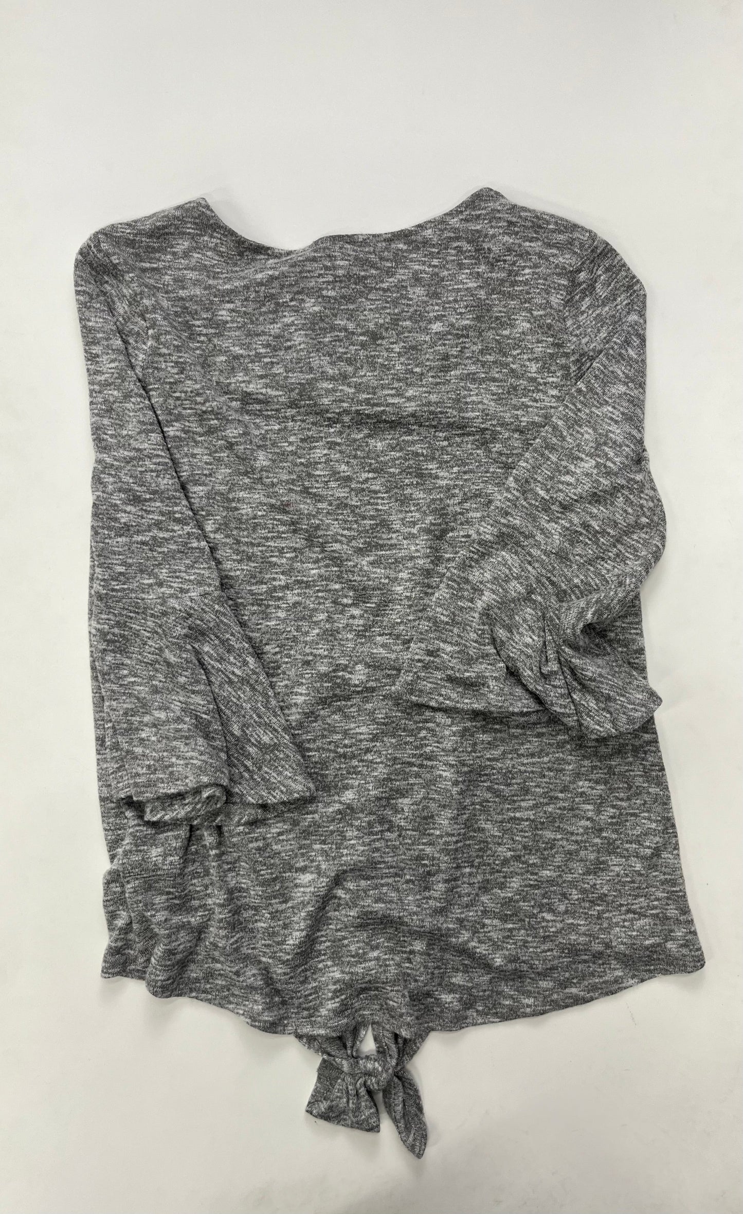 Grey Top Long Sleeve New Directions, Size S